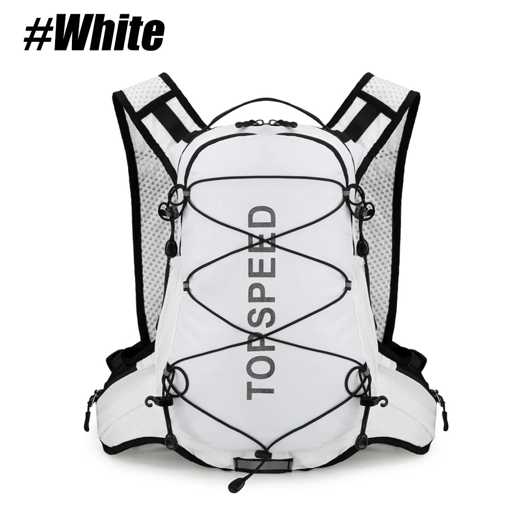 Mochila de Senderismo Ligera para Hombre y Mujer, Mochila de Viaje para Acampar al Aire Libre con Sistema de Hidratación, Equipo para Ciclismo y Correr