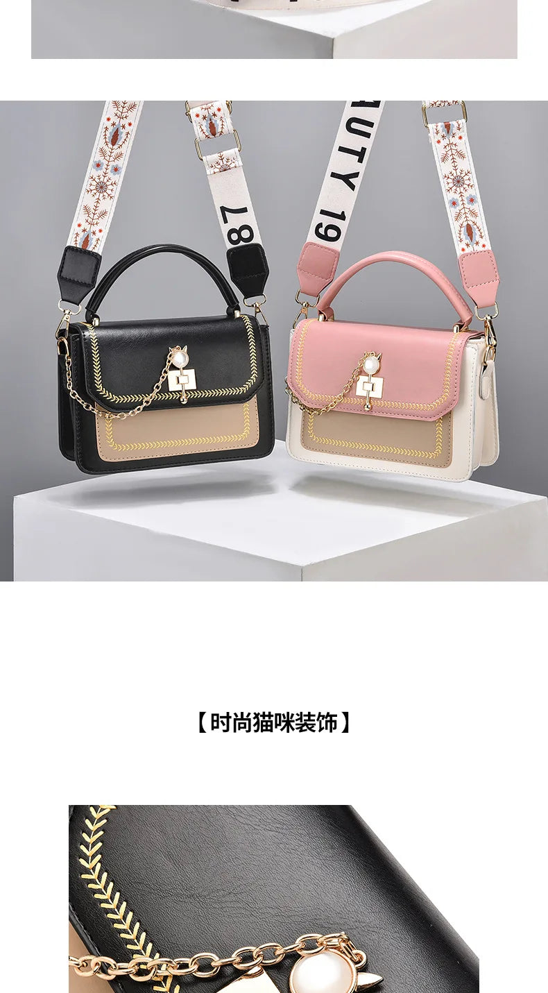 Bolso de hombro para mujer, de alta calidad, a la moda, de gran capacidad, casual, tipo bandolera