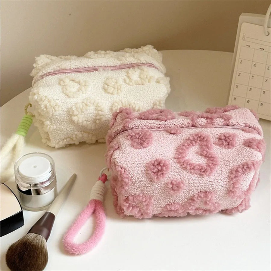 Plush Makeup Pouch