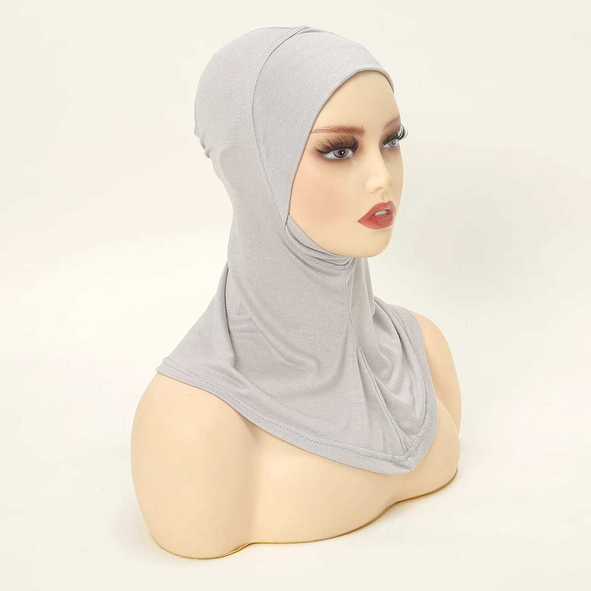 Hijabs musulmanes de gran venta, gorro interior de cobertura total para mujer, de algodón elástico, liso, underscarf, nuevo turbante de diadema interior