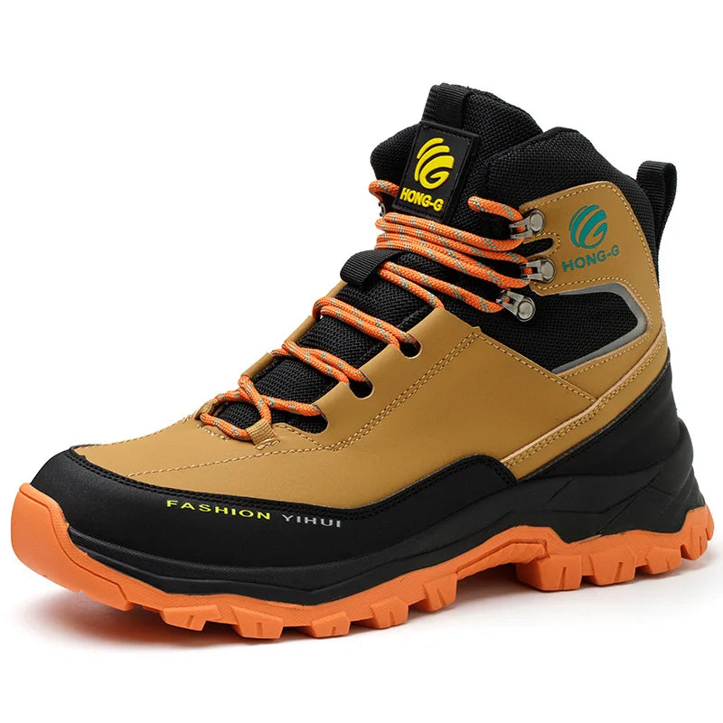 Men’s Steel Toe Safety Boots – Waterproof, Anti-Slip & Indestructible Protection