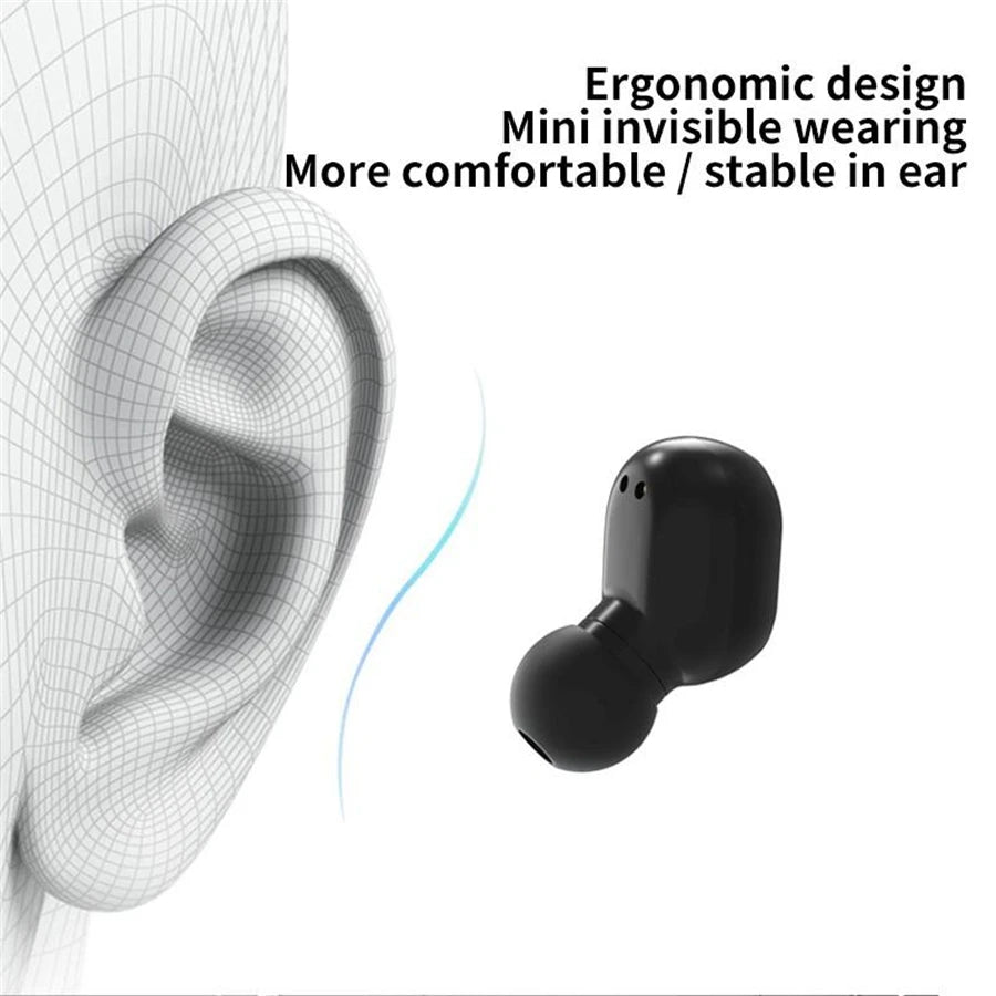 Auriculares inalámbricos E7S TWS Auriculares Bluetooth Sonido HIFI sin pérdidas Auriculares deportivos impermeables para todos los smartphones