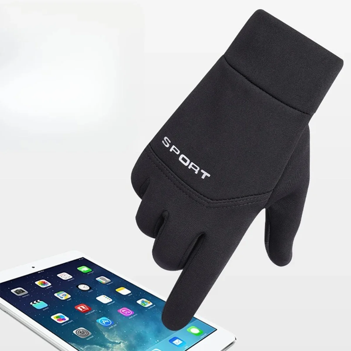 Guantes cálidos de otoño invierno, con pantalla táctil, cortavientos, a prueba de frío, para ciclismo, correr, senderismo, esquí, para hombre y mujer