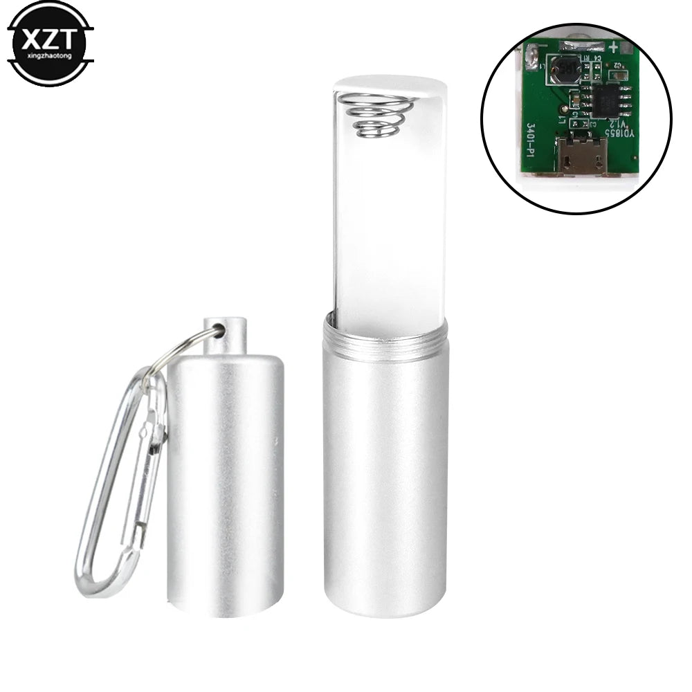 Bærbar utendørs fjellklatring powerbank USB 3500mAh høykapasitets mobil strømforsyning 5V/1A DIY powerbank-etui 18650 batteri