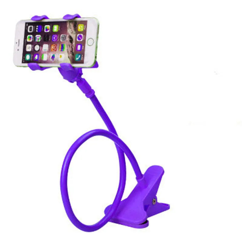 Soporte para teléfono móvil Flexible Ajustable Soporte para teléfono móvil Clip de soporte Teléfono Hogar Cama Soporte de escritorio Soporte para smartphone