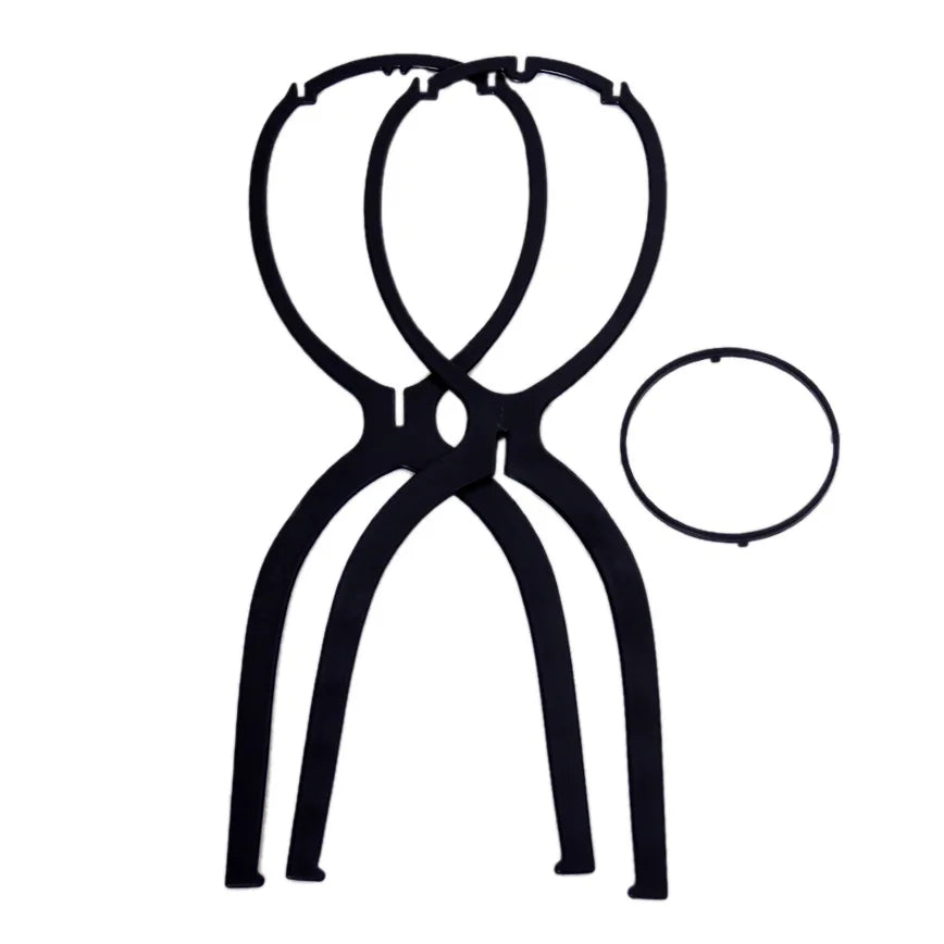 3-Piece Portable Wig Stand Set