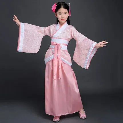 Vestido tradicional Hanfu para niñas