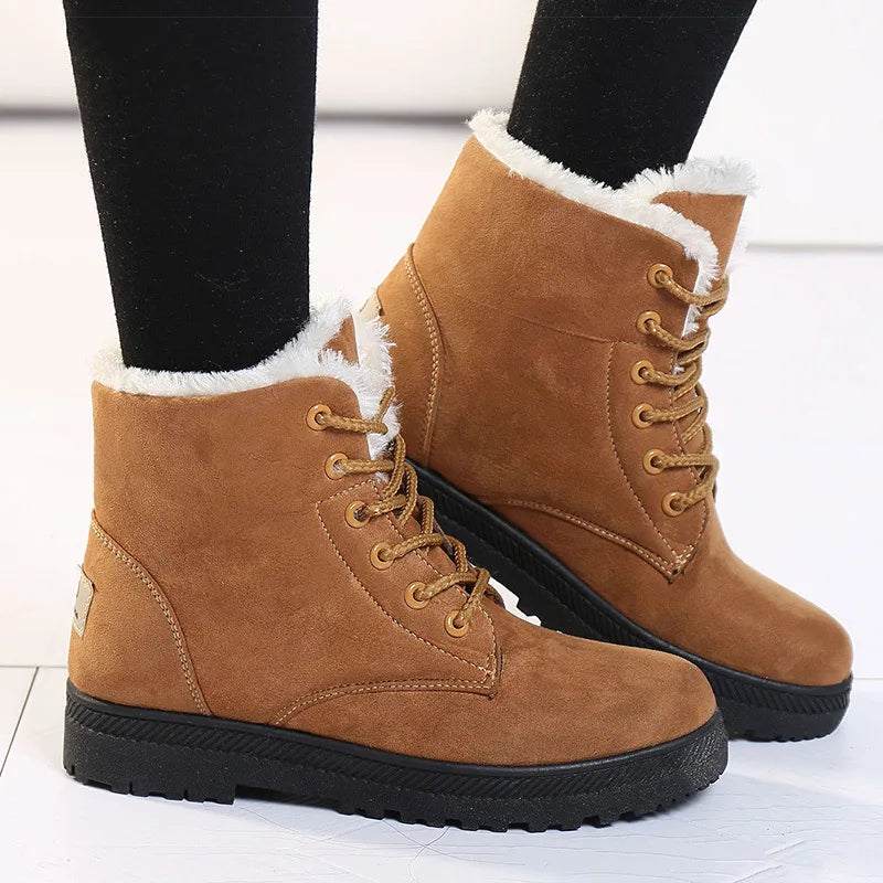 Women’s Warm Fur Ankle Boots