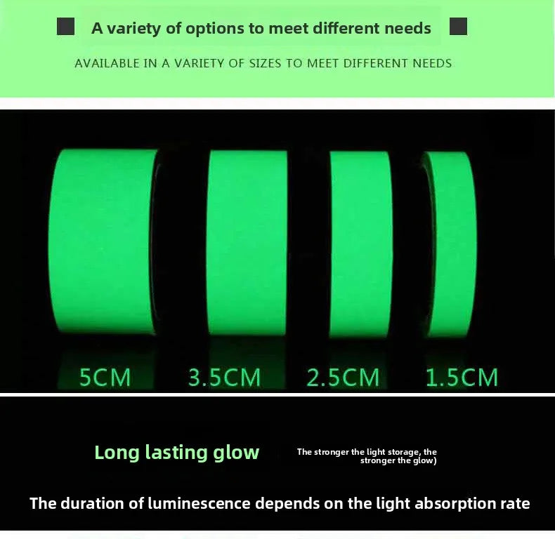 Fluorescent Safety Stair Tape