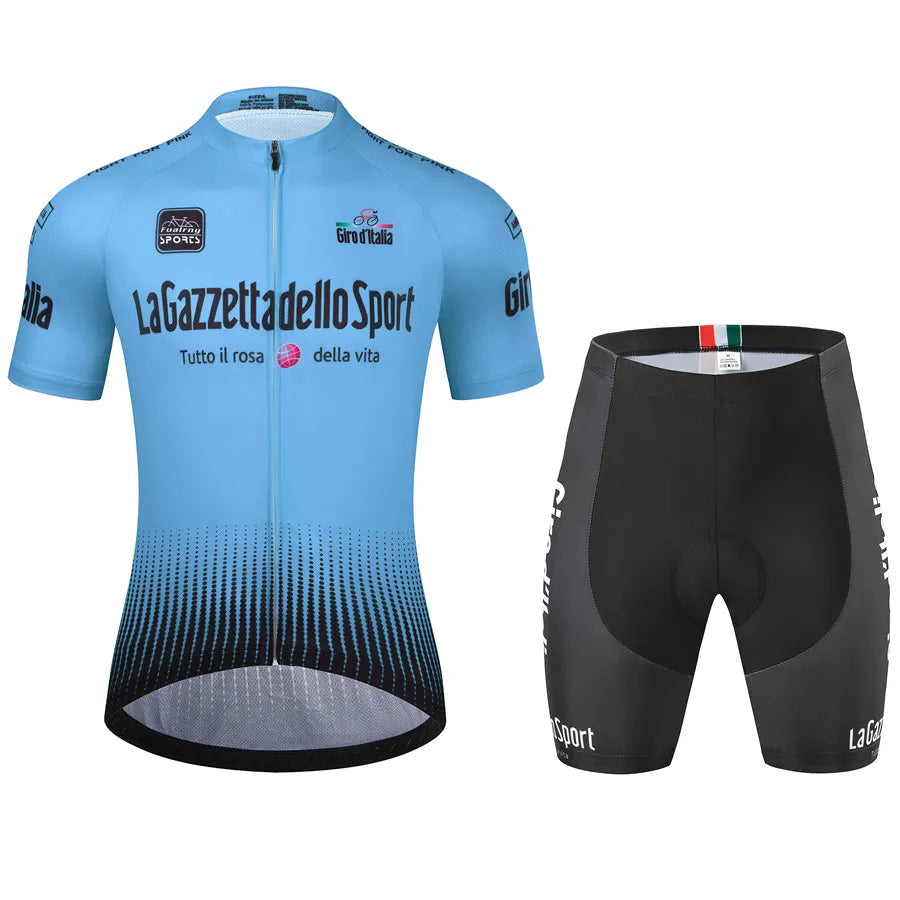 Tour Of Italy Ropa De Ciclismo Maillot Conjunto De Verano Bicicleta De Carretera De Manga Corta Ropa De Ciclismo Hombre Conjunto De Maillot Mtb Ropa Deportiva