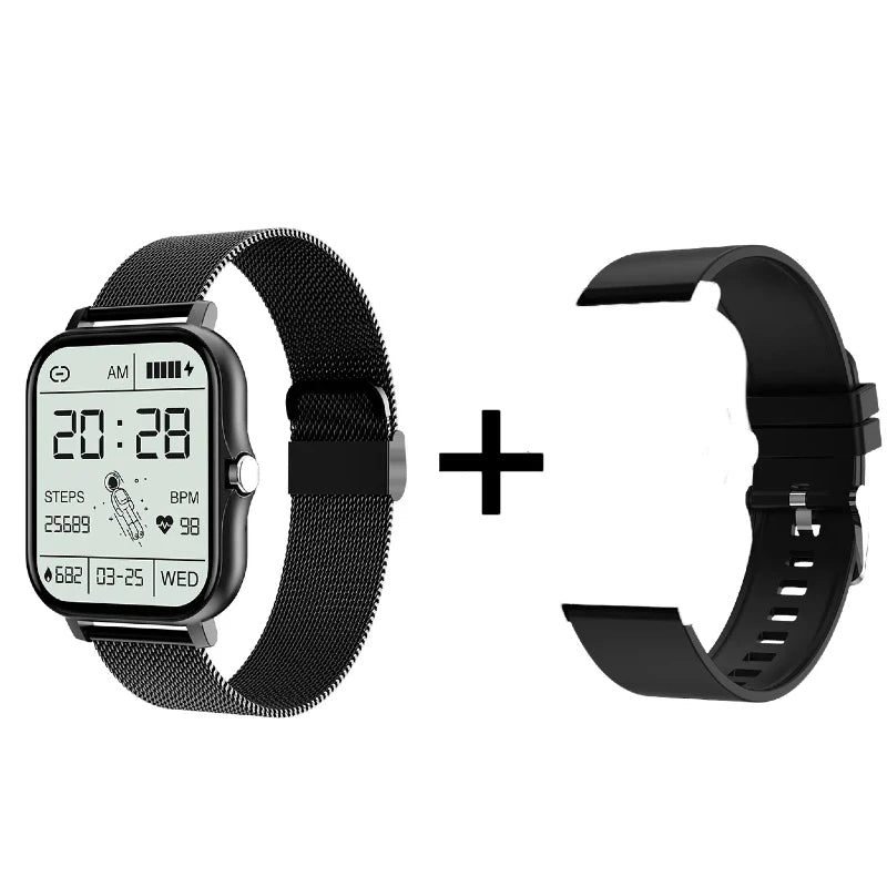 Reloj inteligente multifunción para hombres, mujeres y niños, recordatorio de mensajes, control de música, pasos deportivos, calorías, reloj inteligente D13, despertador 116Plus