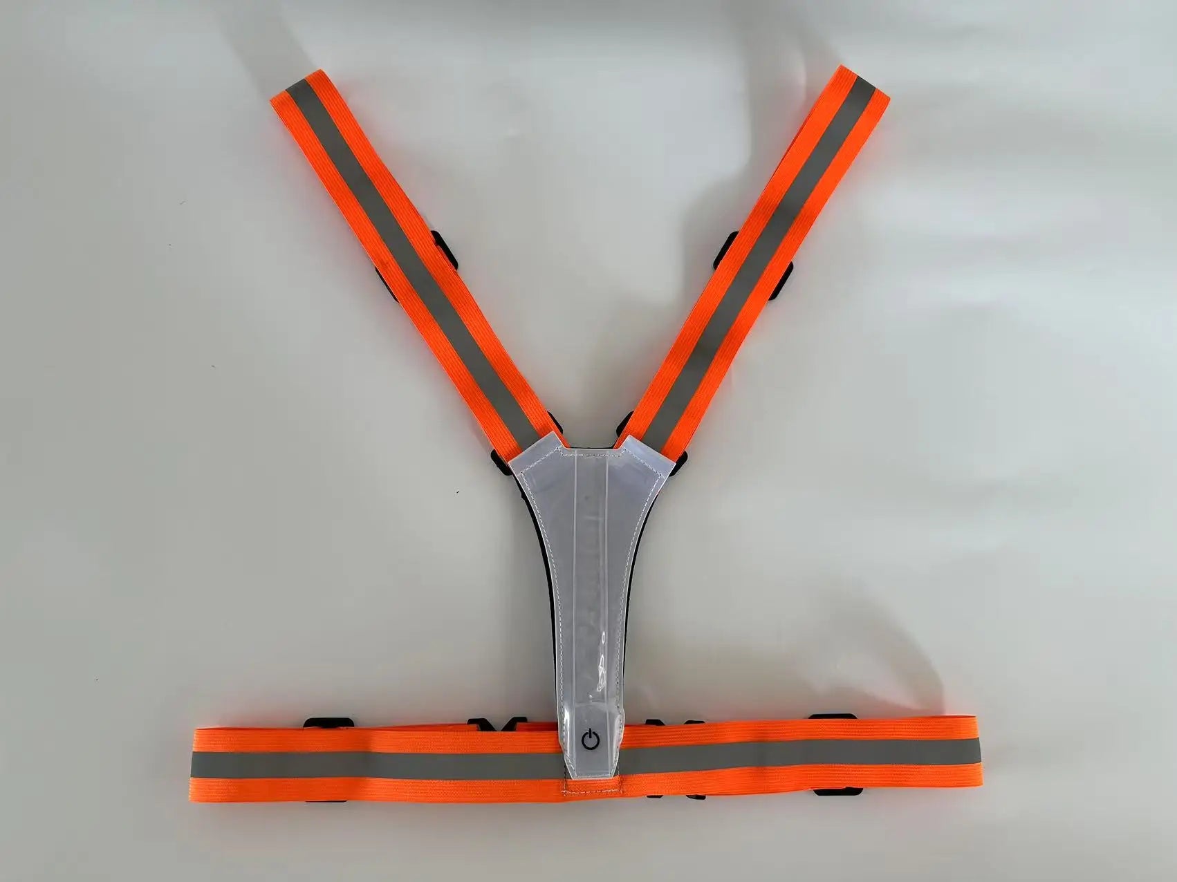 LED-reflekterende tanktopp for nattløping, høy elastisk utendørs sportsklær, sykkel- og løpeutstyr