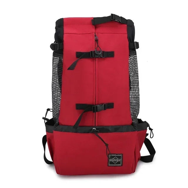 Bolsa transportadora transpirable para perros, mochila portátil para viajes al aire libre, transportadores reflectantes para gatos, accesorios para perros Bulldog Francés