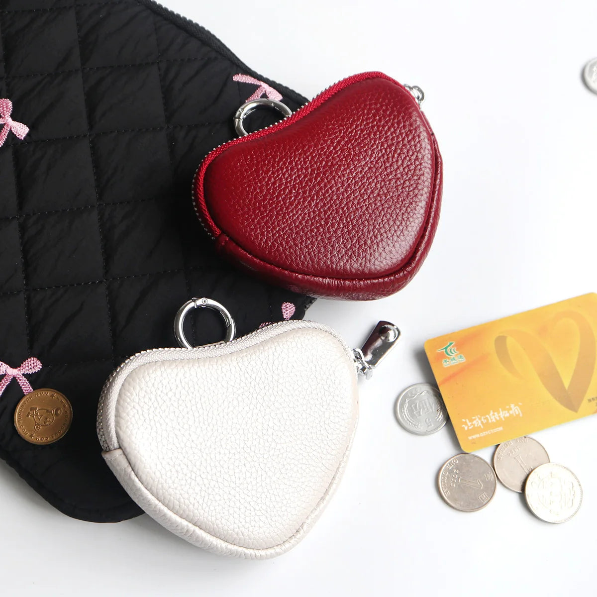 Tarjetero de lujo 100% cuero genuino para negocios, hombres, identificación, estuche para tarjetas de crédito, moda, regalo para mujeres, mini cartera delgada