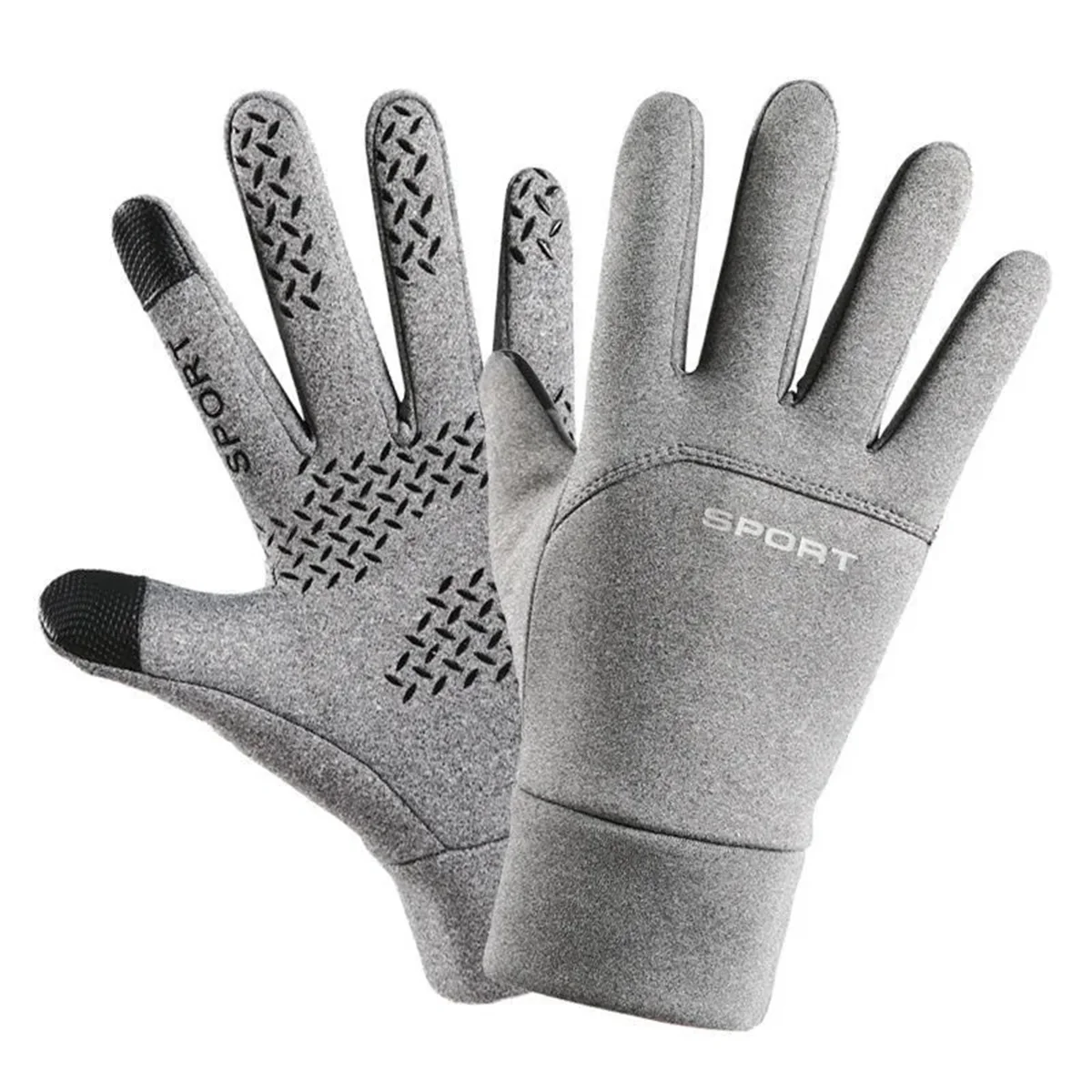 Guantes cálidos de otoño invierno, con pantalla táctil, cortavientos, a prueba de frío, para ciclismo, correr, senderismo, esquí, para hombre y mujer