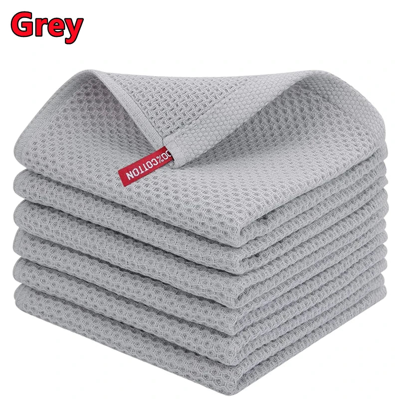 Nuevo paño de cocina 100% algodón, ultra suave, absorbente, toalla de cocina, paño de limpieza para el hogar, herramientas de cocina, utensilios, paño de lavado, trapo de cocina.