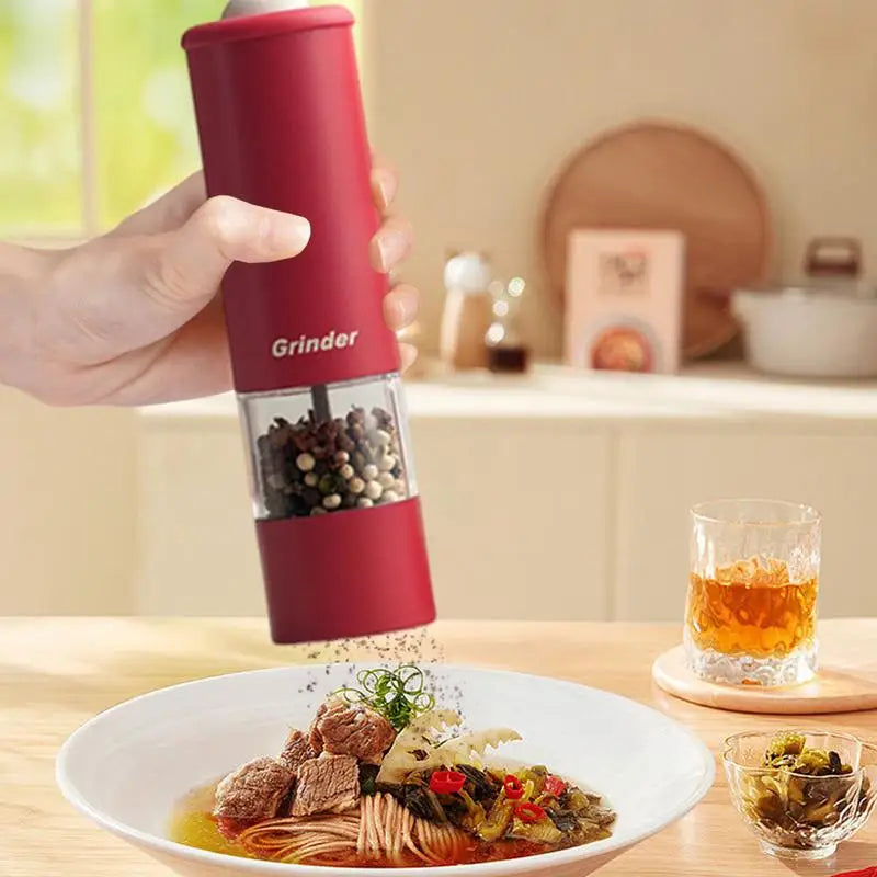 Electric Automatic Mill Pepper and Salt Grinder Spice Grinder Kitchen Cooking Tool Spice Mill Kitchen Tool