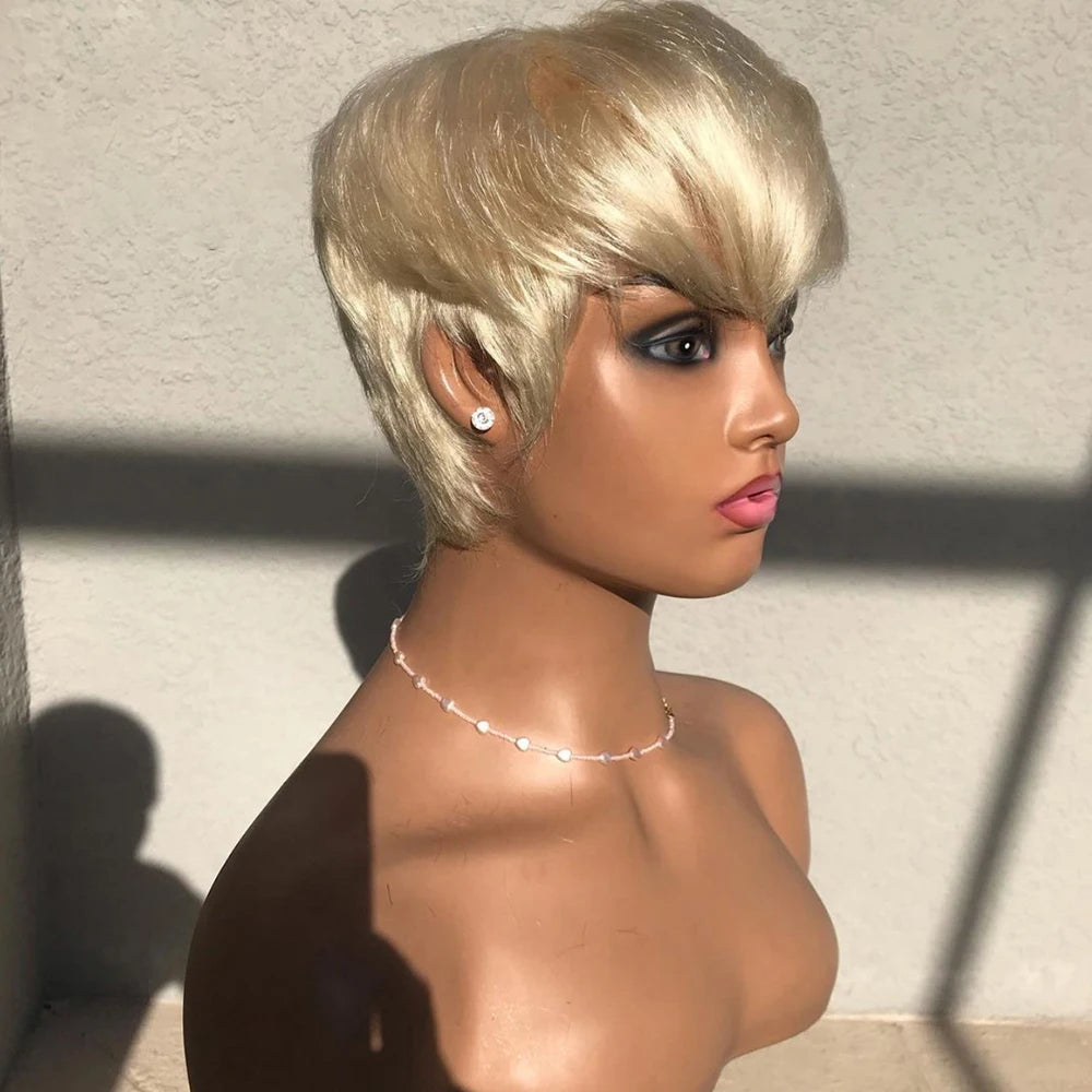 Peluca Pixie Dorada 613