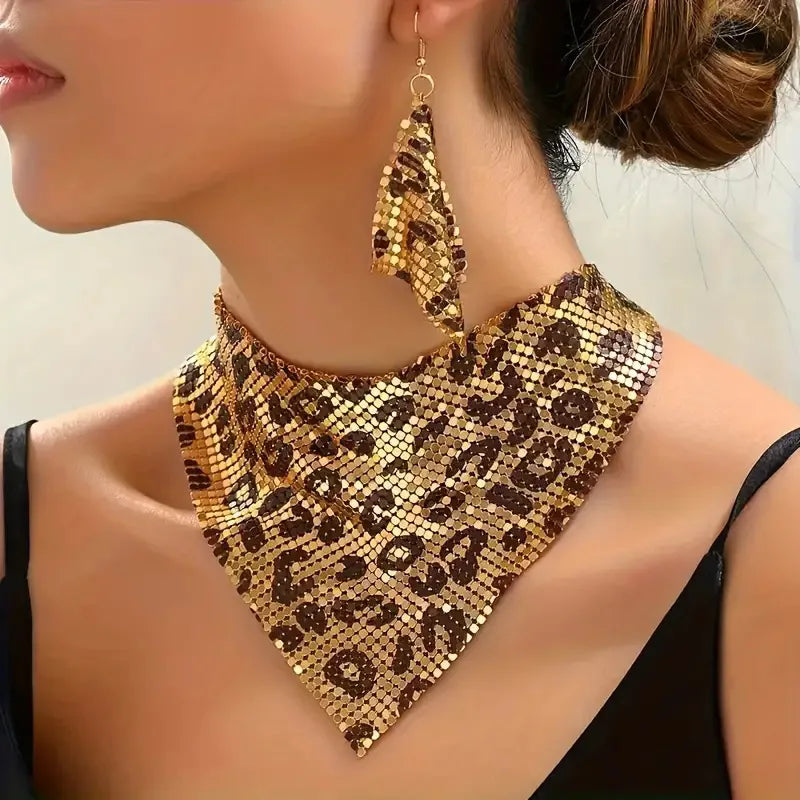 Leopard Print Jewelry Set – 3-Piece Vintage, Sexy & Stylish