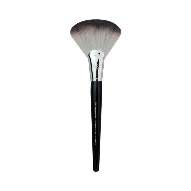 1 unidad de brochas de maquillaje para polvos sueltos, colorete, base, corrector, pincel de sombra de ojos, herramientas cosméticas de belleza para mujeres