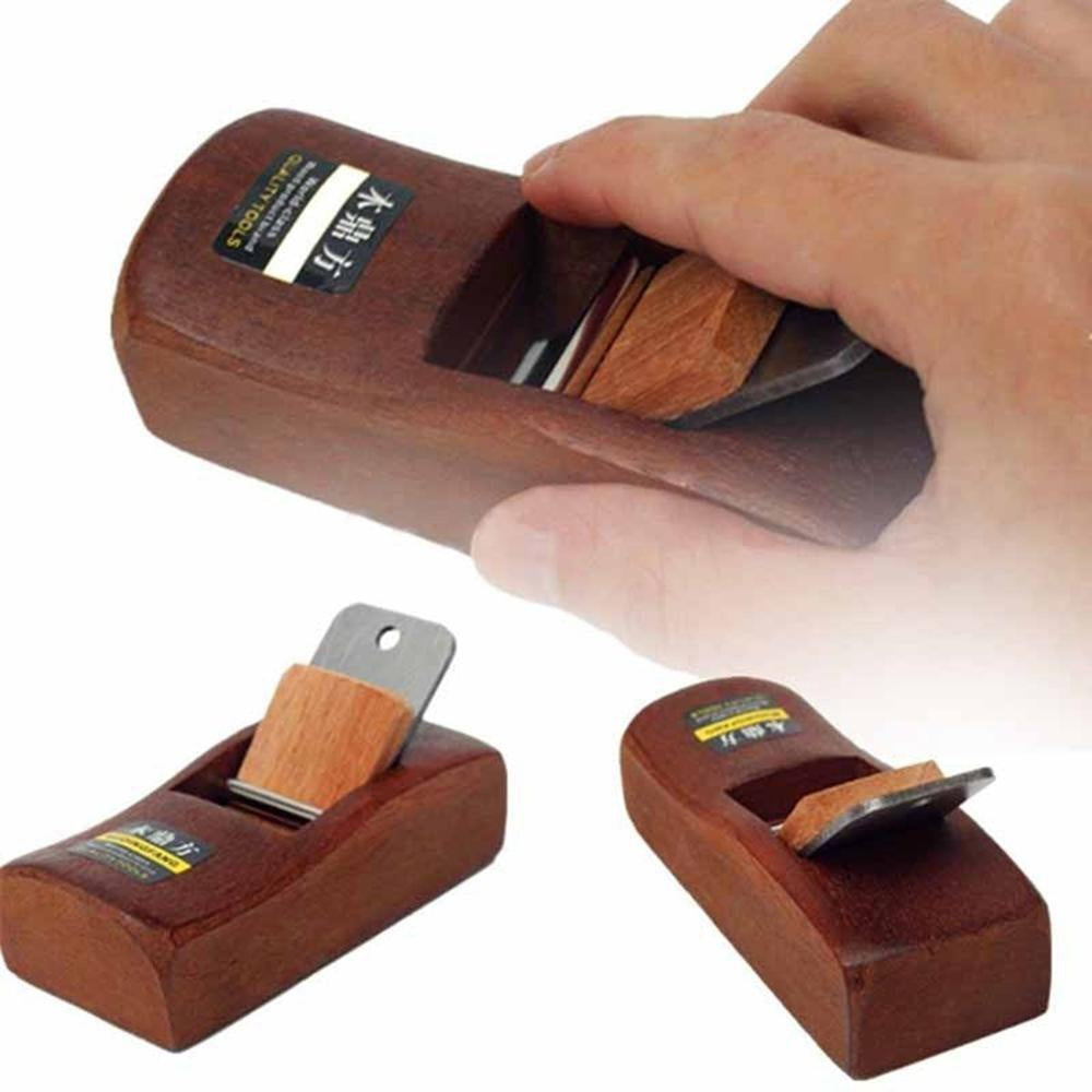 Cepilladora de carpintería, miniherramienta manual, cepillo de mano plano, borde inferior, regalo para carpintero, planos de madera eléctricos, herramientas de bricolaje para ensamblaje de cajas