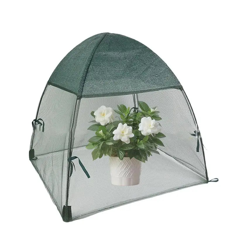 Gardening Plant Flower House Warm Room Tomato Greenhouse Wintering Plant Protection Grow Tent Plant Cover and Frame