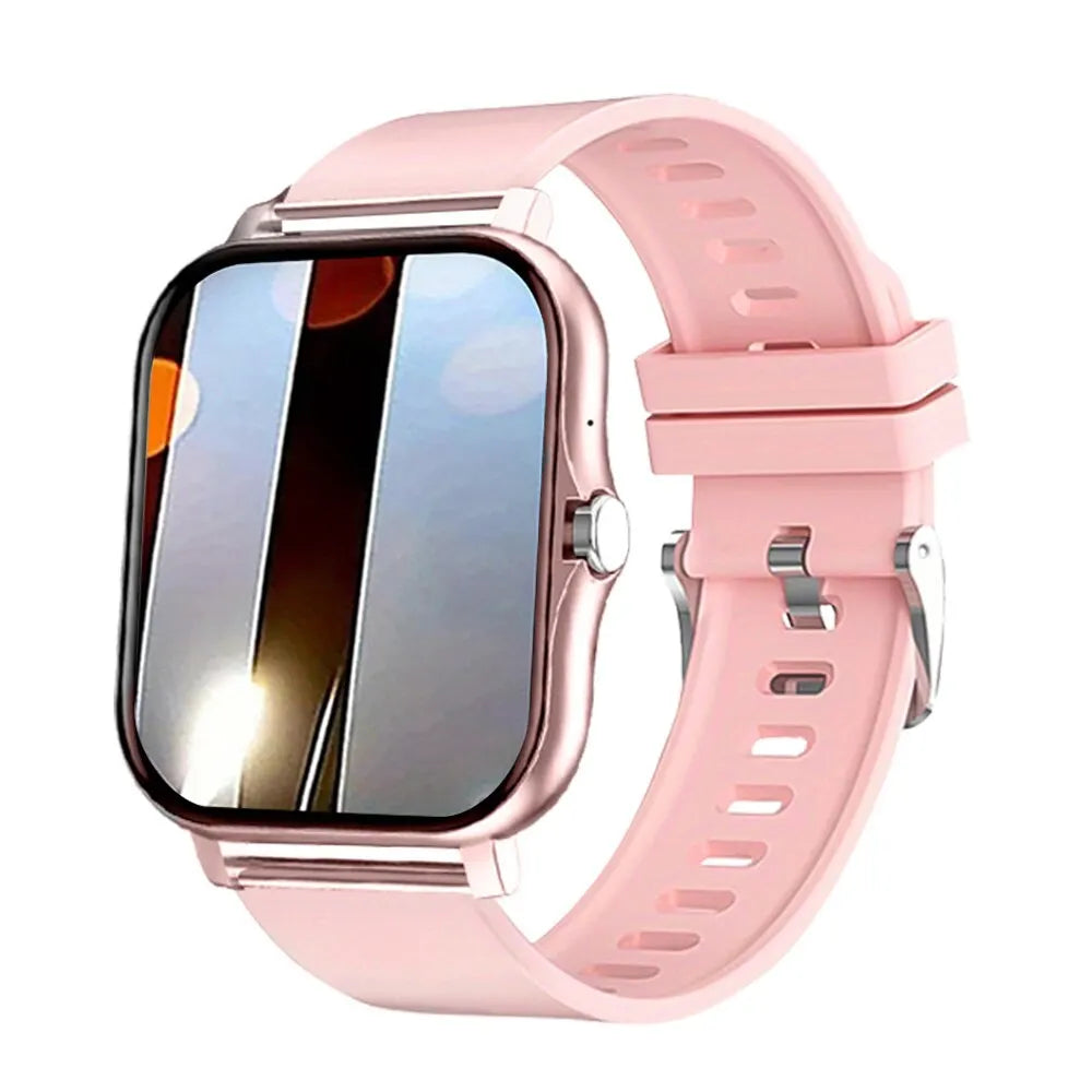 Reloj inteligente con teléfono Android 2025, pantalla HD de 1.44 pulgadas, llamadas Bluetooth, monitoreo de oxígeno/presión sanguínea, regalo para mujer y hombre