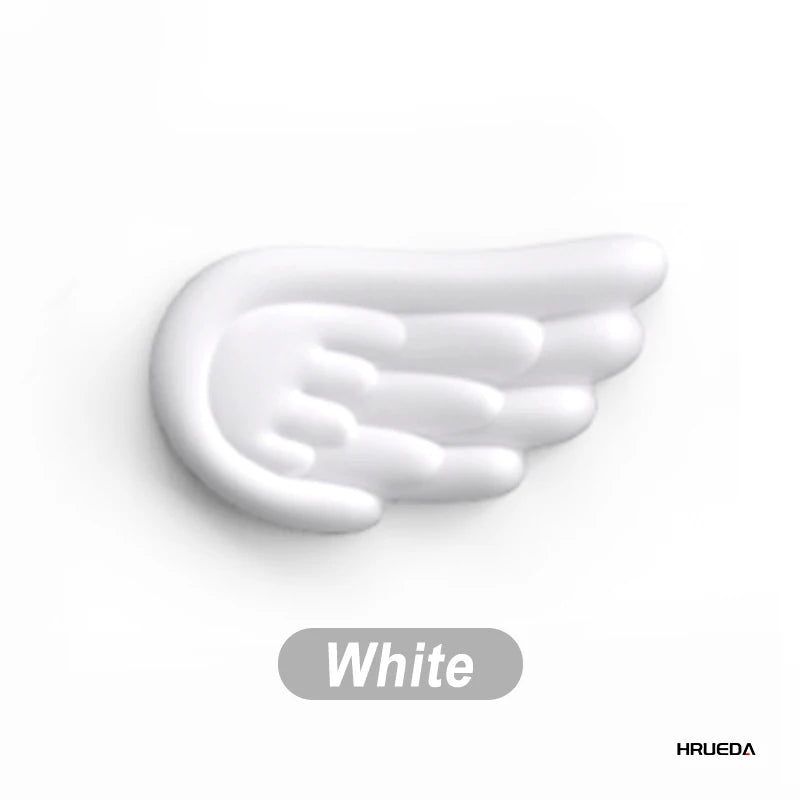 Håndleddsstøtte for mekanisk tastatur og mus Datamaskintastatur Bærbar PC Angel Wing Memory Foam-musepute Støttepute Håndleddsstøtte