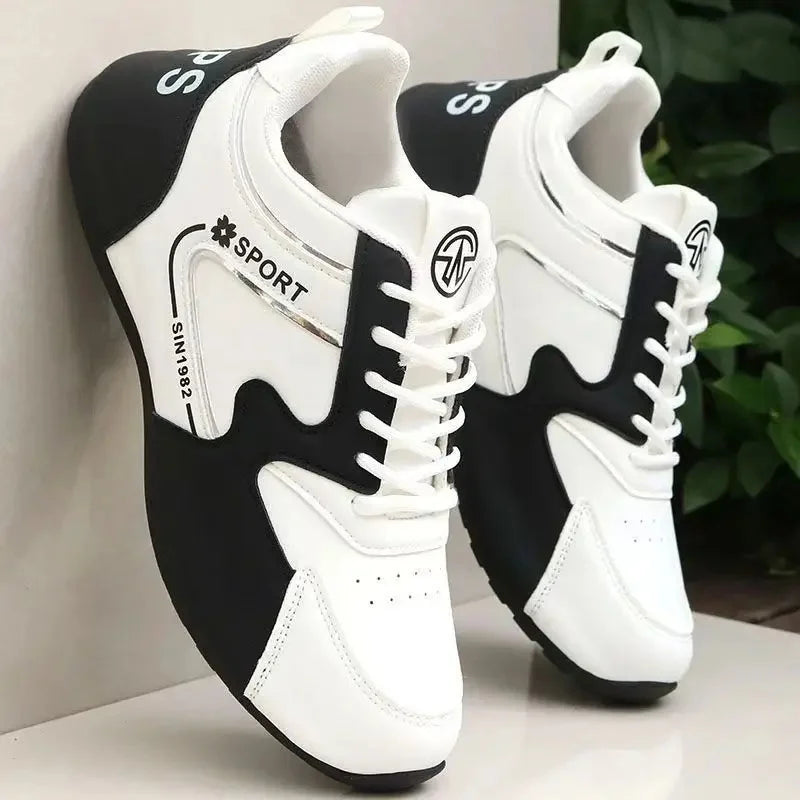 Zapatos de hombre a la moda, casuales de otoño, ligeros, impermeables, antideslizantes, deportivos, estilo "Dad Shoes", resistentes al desgaste para mediana edad y jóvenes
