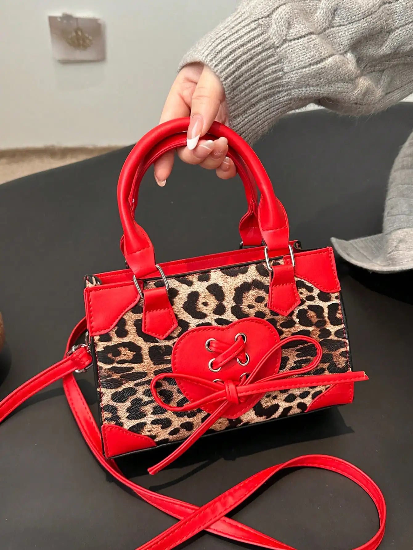 Leopard Mini Handbag