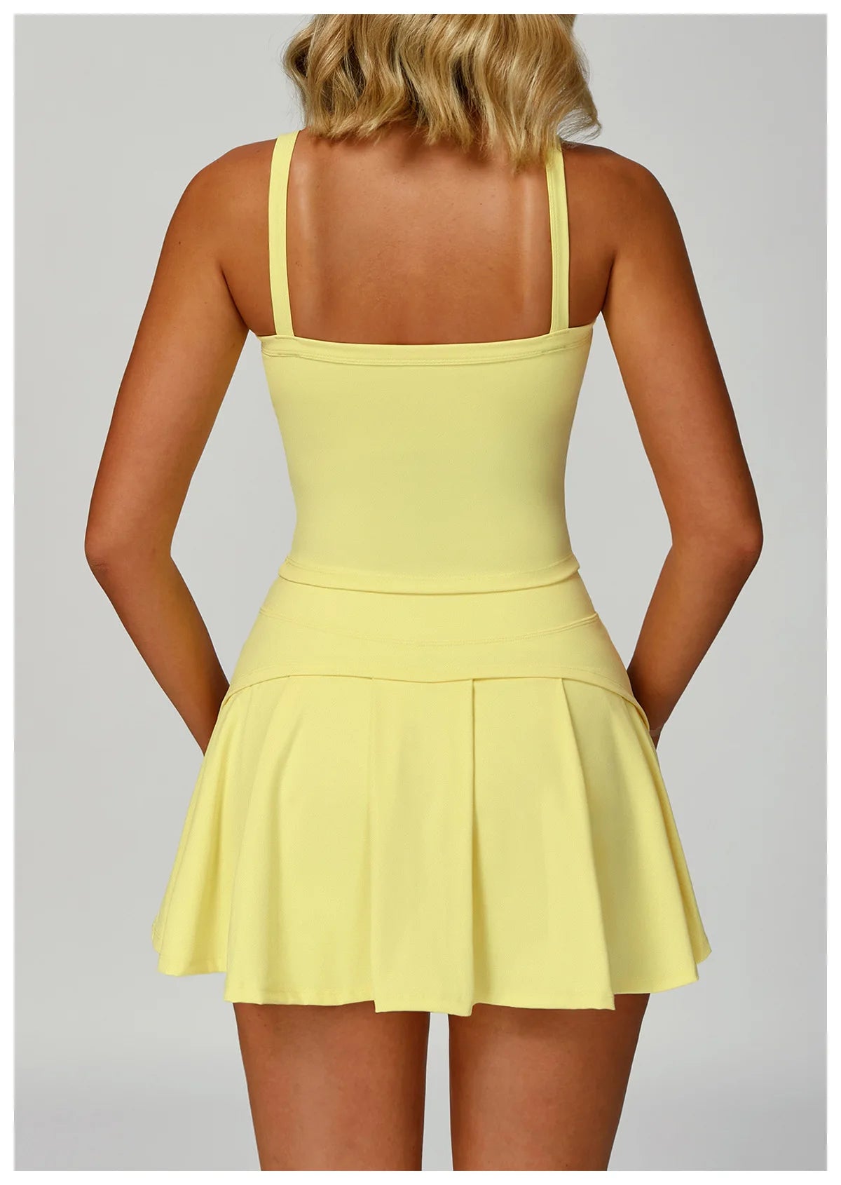 Conjunto de camiseta y falda de tenis para mujer, ropa deportiva de verano, bádminton, golf, yoga, correr al aire libre, color negro, blanco, rosa.