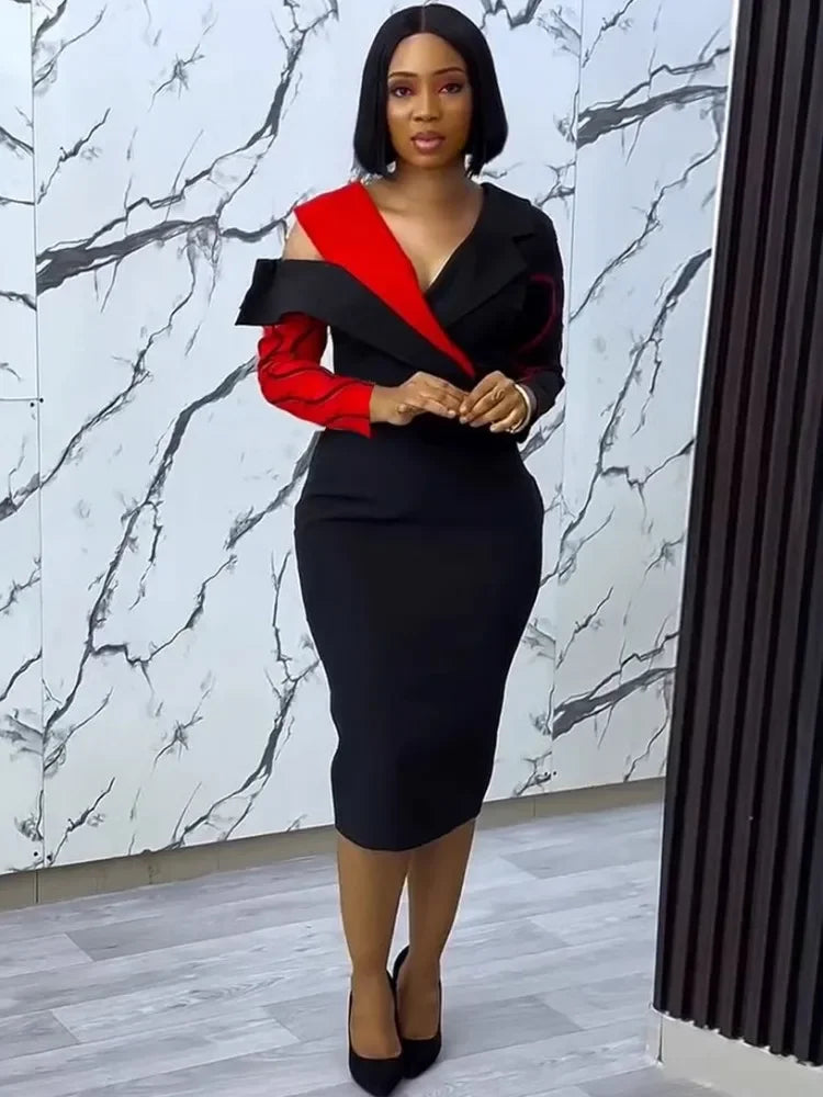 African Dresses For Women Dashiki Bodycon African Dress African Clothes Fashion Elegant Dresses Ladies Africa Clothing