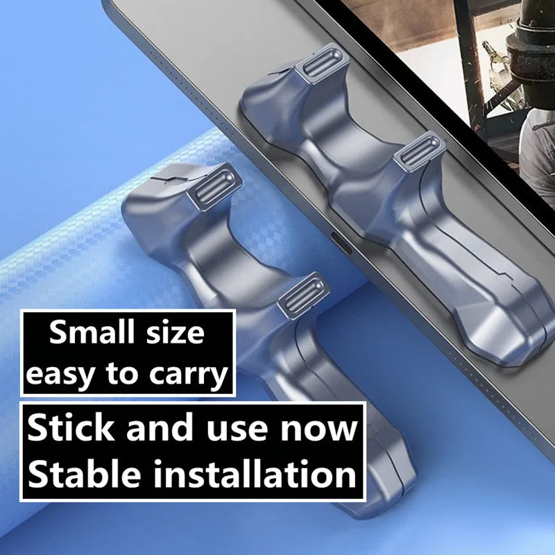 2Pcs Gaming Accessories L1 R1 ABS Gamepad Joysticks Controller Z24A for IPad IOS Android Tablet Universal PUBG Game Grip Handle