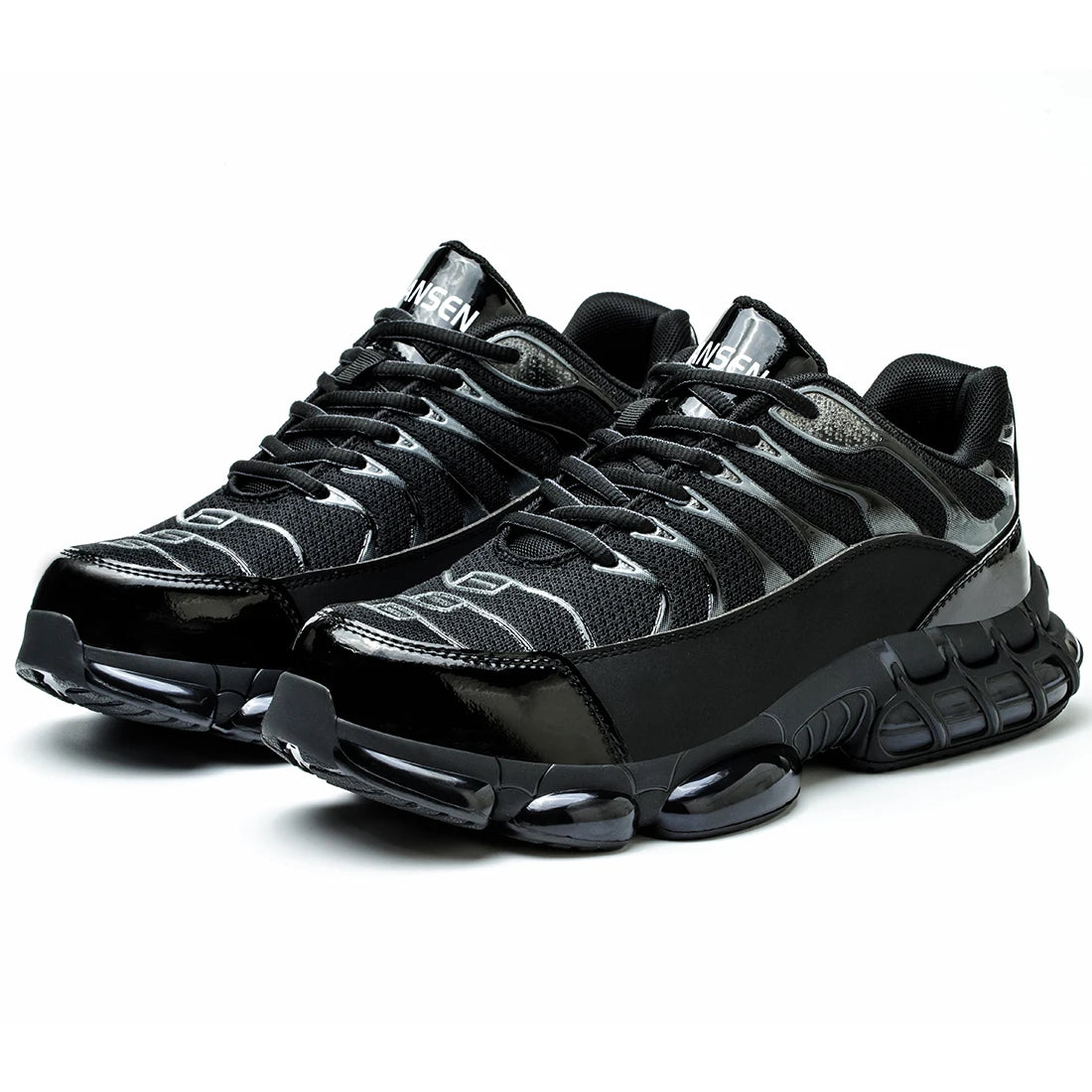 Zapatos de seguridad de trabajo para hombre transpirables antipunzonamiento botas indestructibles antideslizantes zapatos de construcción industrial calzado masculino