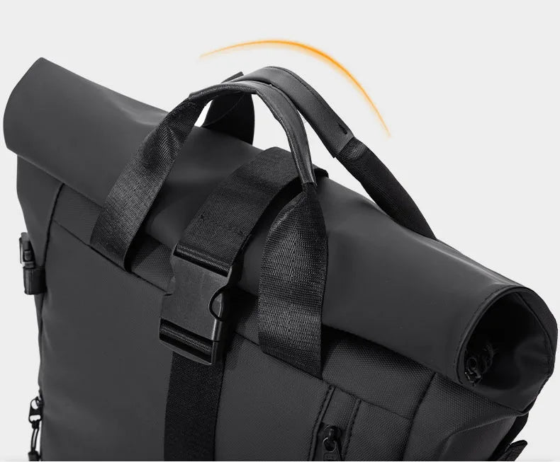 Men's Travel Camping Bag 15.6inch Laptop Computer Backpack Outdoor Waterproof Hiking School College Business Trekking Rucksack