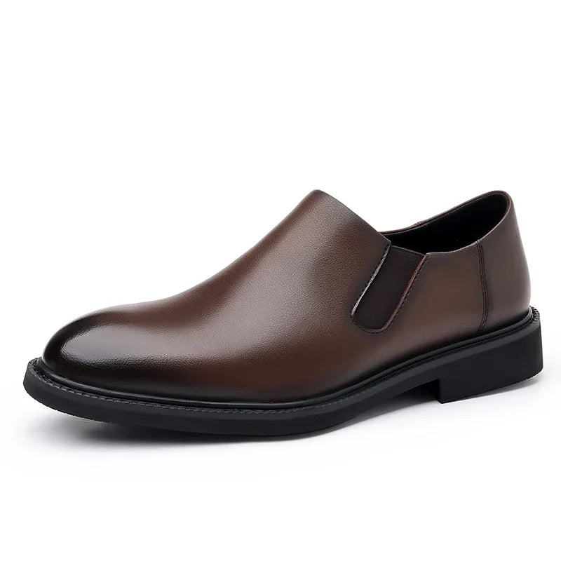 Zapatos formales italianos para hombre, zapatos de vestir de negocios de cuero para boda, zapatos Oxford para hombre, zapatos de oficina Scarpe Uomo Eleganti
