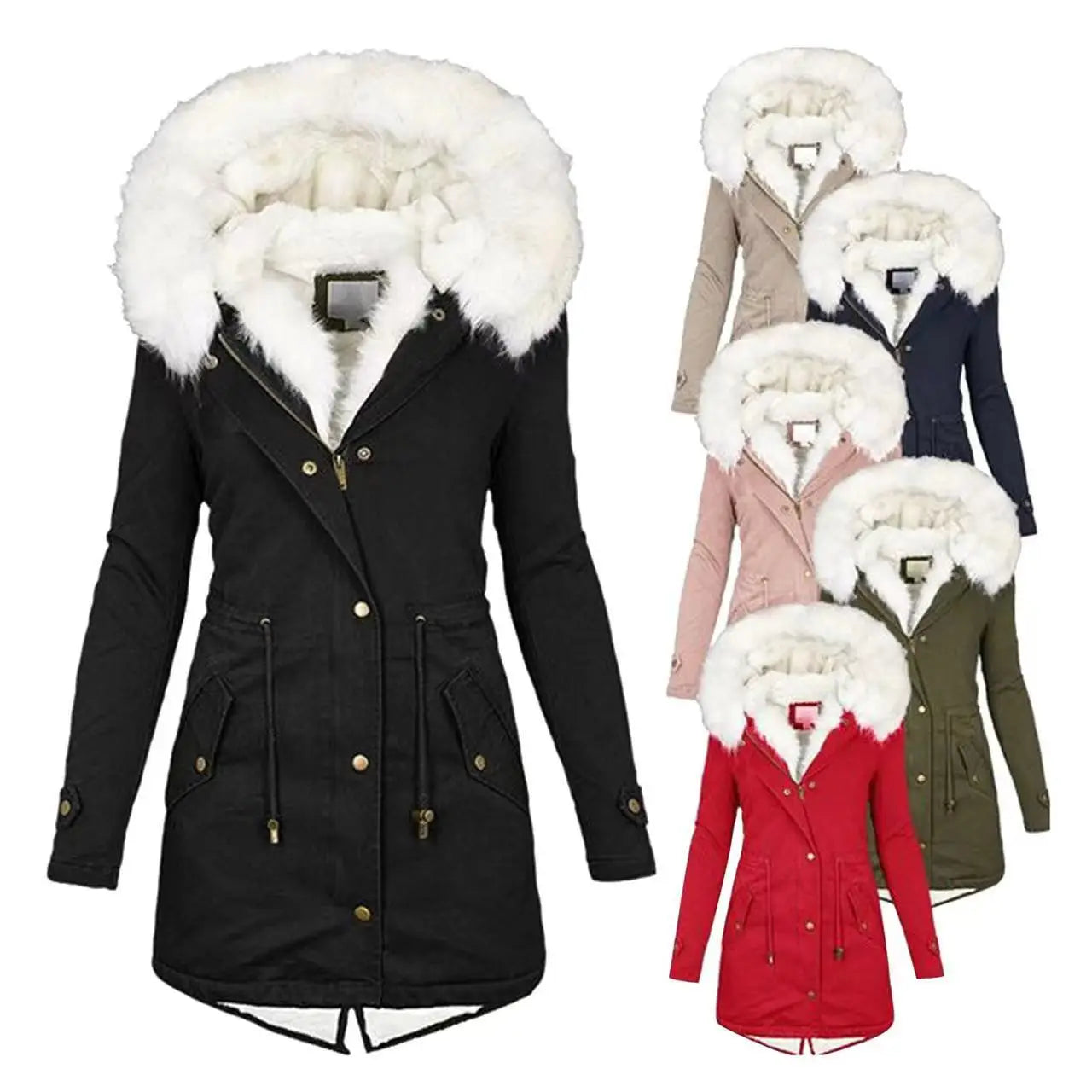 Abrigo parka de invierno