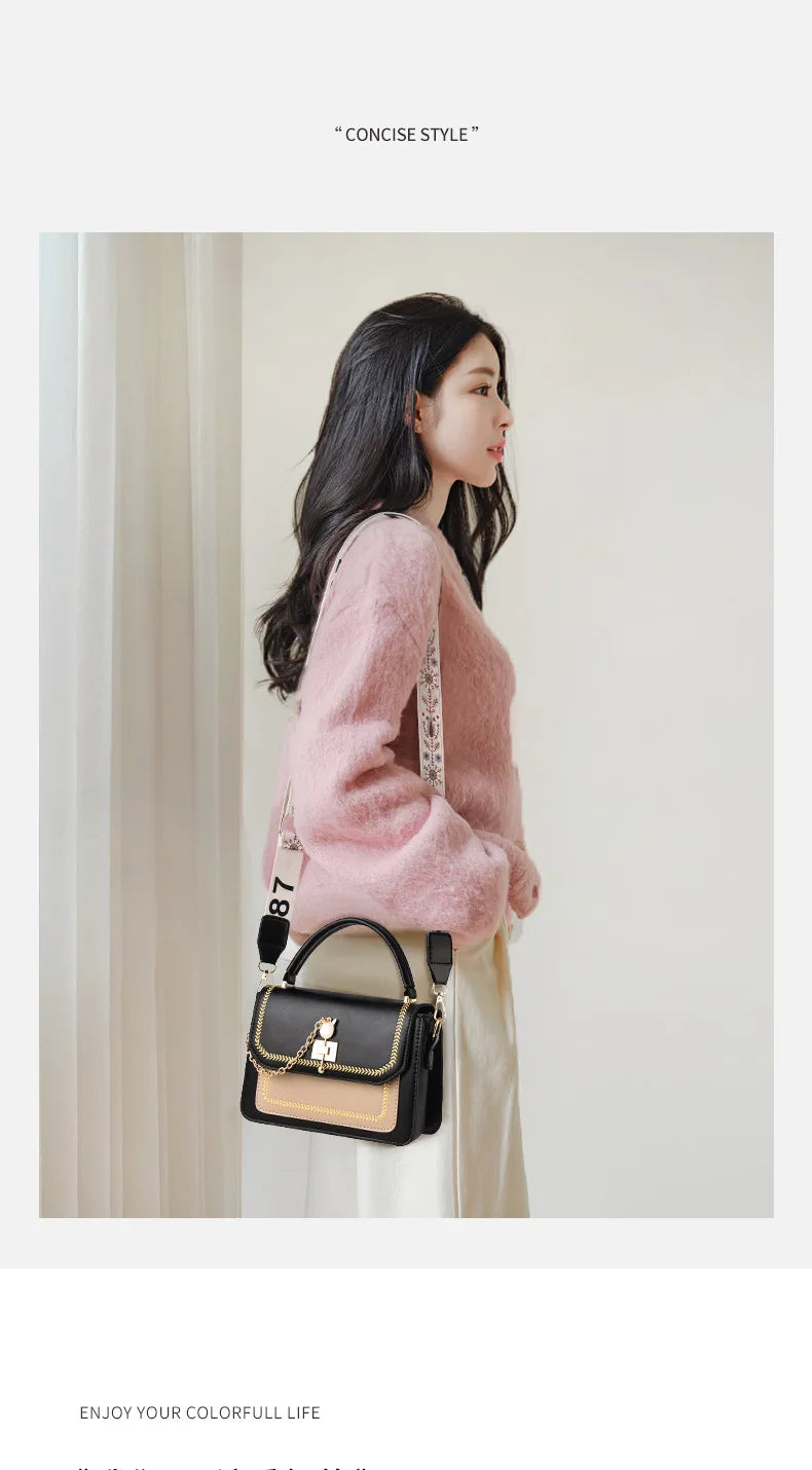 Bolso de hombro para mujer, de alta calidad, a la moda, de gran capacidad, casual, tipo bandolera