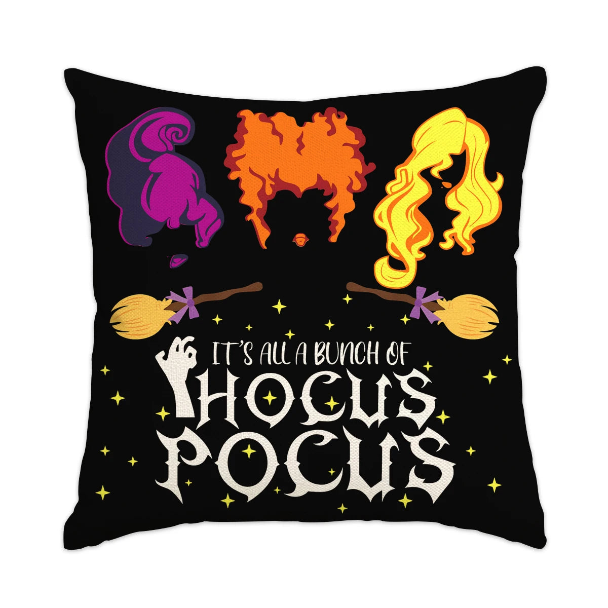 1 ud./4 Uds. Funda de almohada decorativa de Halloween, funda de cojín de truco o trato, fantasma, cabeza de calabaza, funda de cojín de sofá con decoración de murciélago