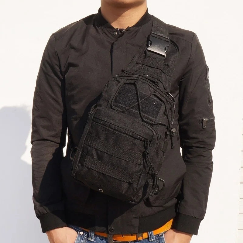Mochila táctica de hombro Rover EDC para exteriores CCW, bandolera impermeable para senderismo, camping, bolsa de tiro oculta, mochila de caza