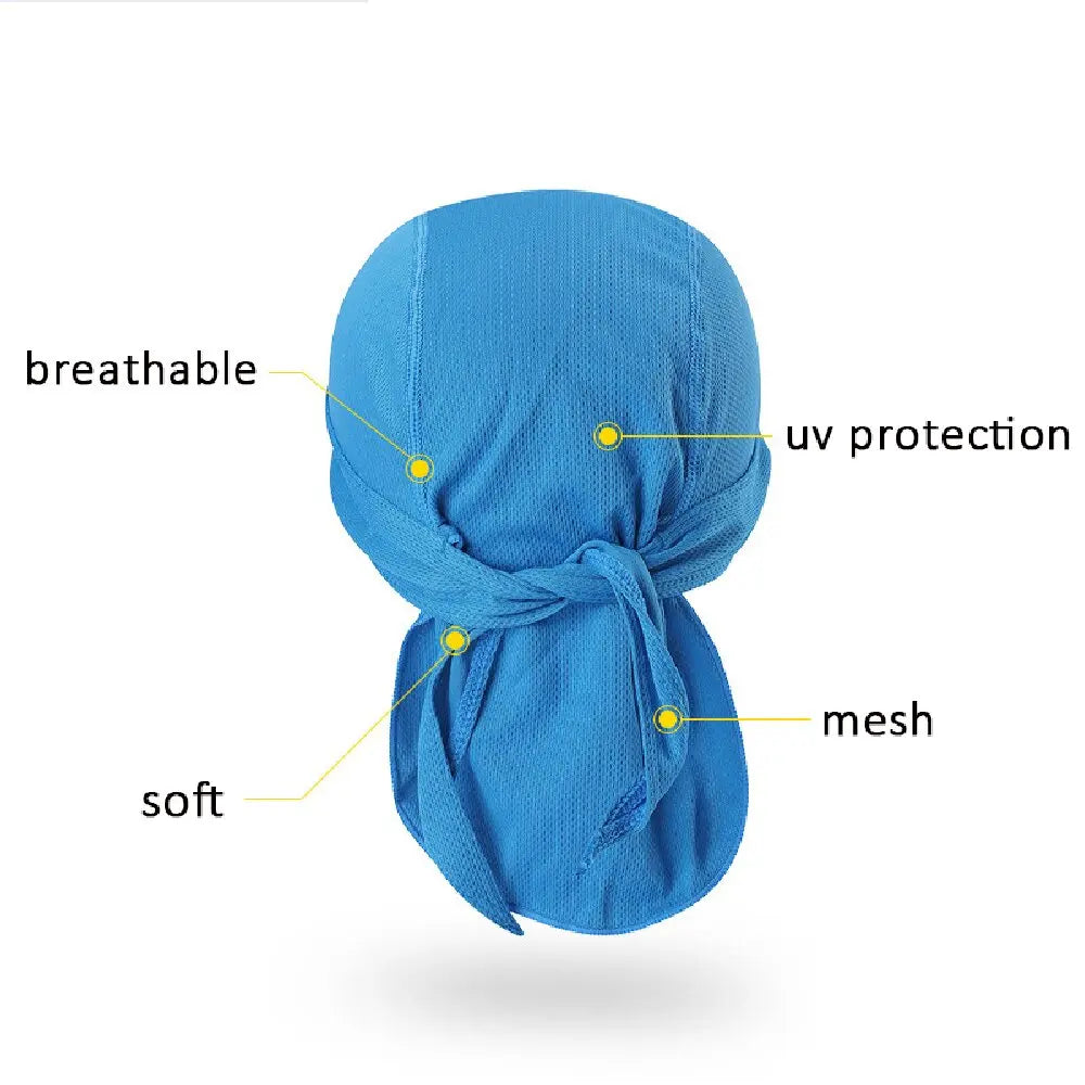 Bandeau de cyclisme – Évacue la transpiration, sèche rapidement et protège du soleil