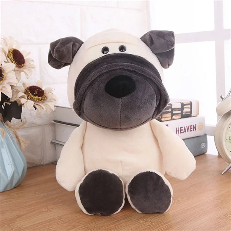 Peluches Animaux Jouets Poupées Douces Jungle Lion Éléphant Tigre Chien Renard Singe Cerf Enfants Cadeau Kawaii Bébé Enfants Hobbie Jouets