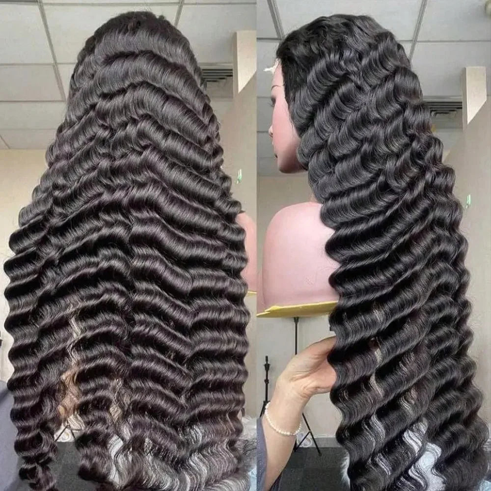 Deep Wave Lace Front Wig