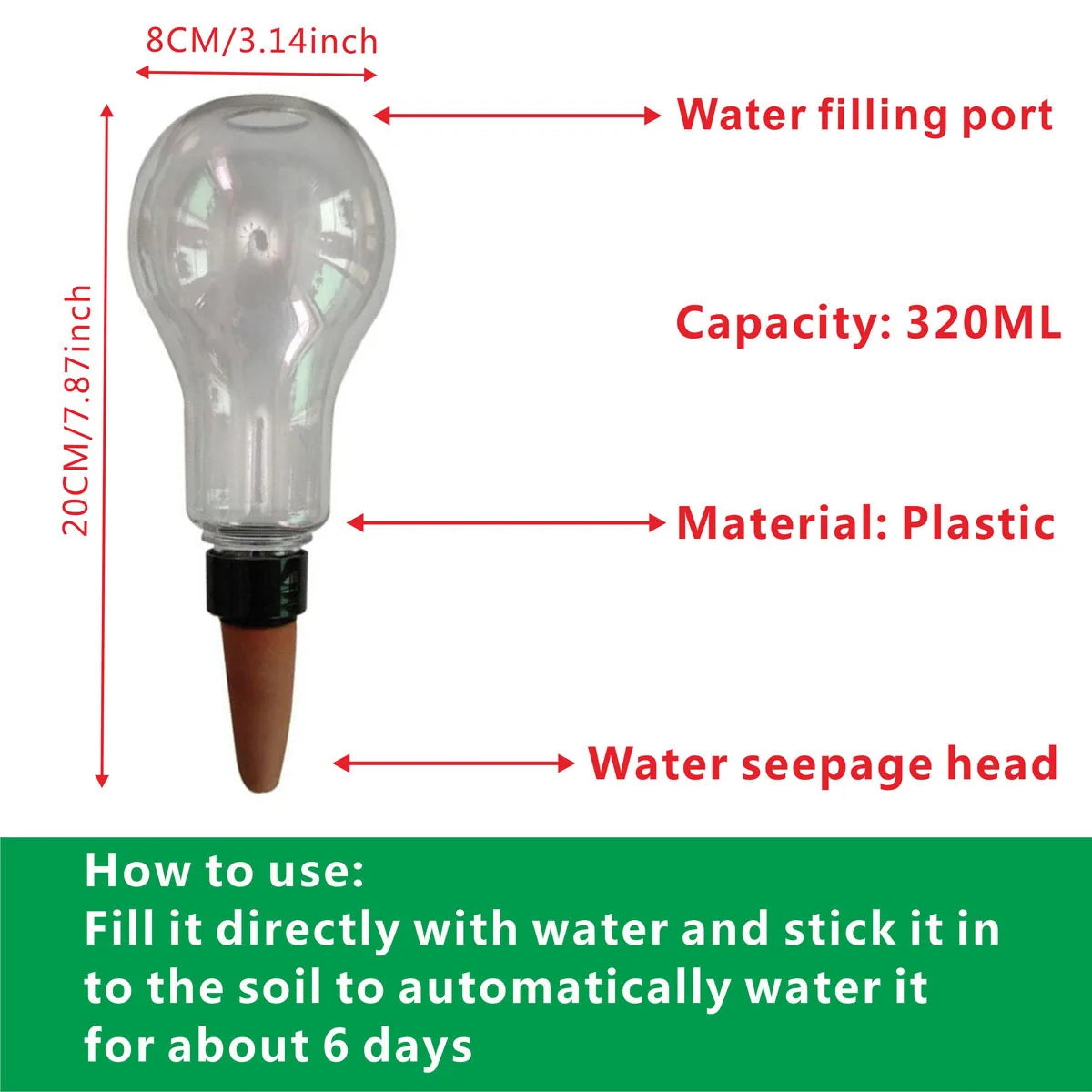 Garden Automatic Watering Tool Indoor Drip Irrigation Watering Device For Houseplant Indoor Household Lazy People Water Flowers