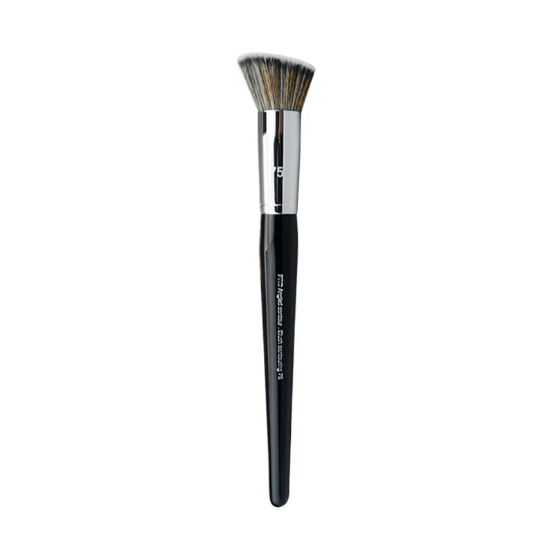 1 unidad de brochas de maquillaje para polvos sueltos, colorete, base, corrector, pincel de sombra de ojos, herramientas cosméticas de belleza para mujeres