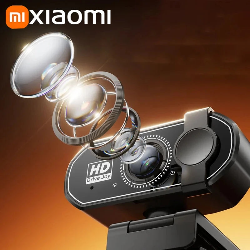 Xiaomi Q27 4K Webkamera 2K Autofokus Streaming Webkamera 1080P Full HD Videokamera Med Mikrofon For PC Laptop For Live 2025 Nytt