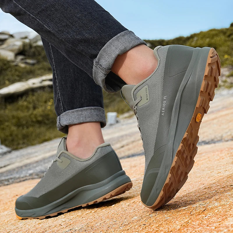 Zapatillas de senderismo, para exteriores, para caminar por la montaña, antideslizantes, informales, impermeables, de goma, resistentes al desgaste, para acampar, transpirables