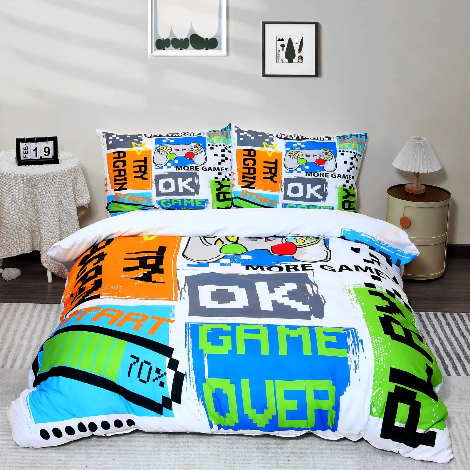 Juego de cama para jugadores
