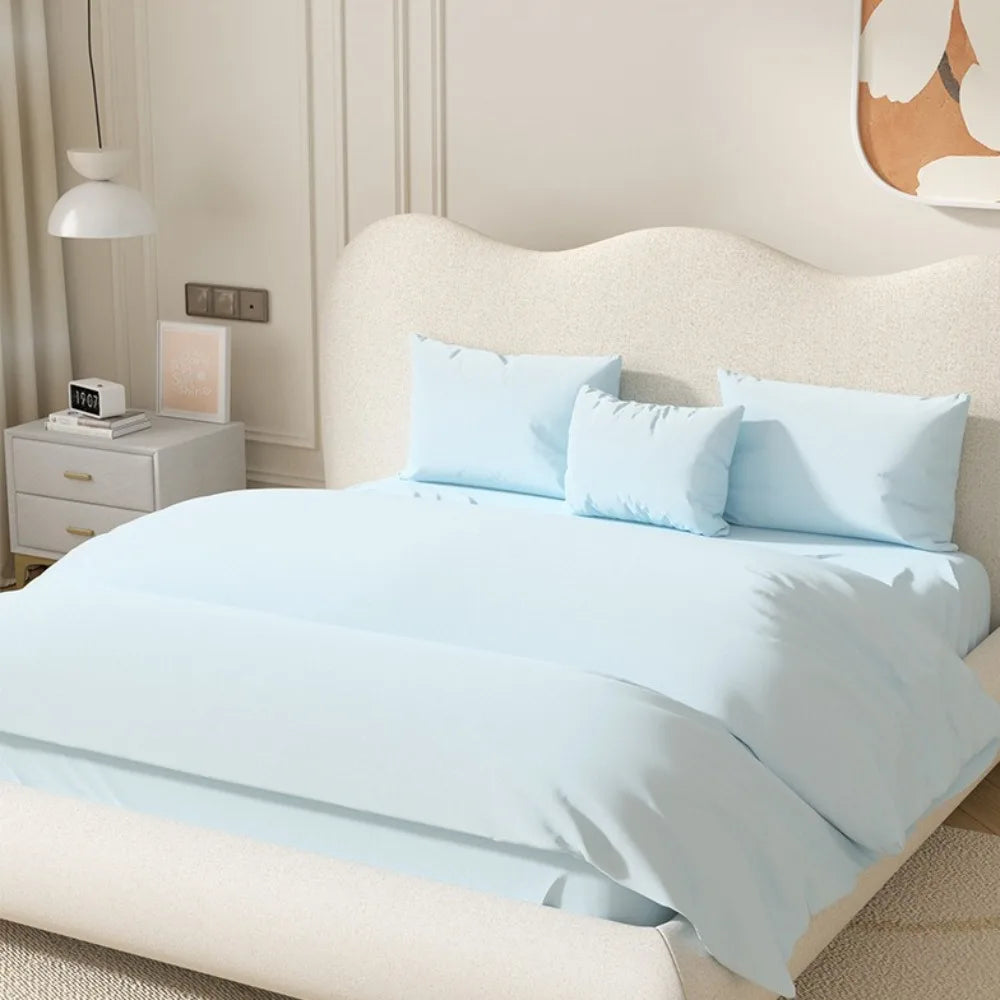 Mykt, ikke-vevd engangslaken med elastiske bånd, madrasstrekk til enkeltseng, sklisikkert engangslaken, sengetrekk til hotell