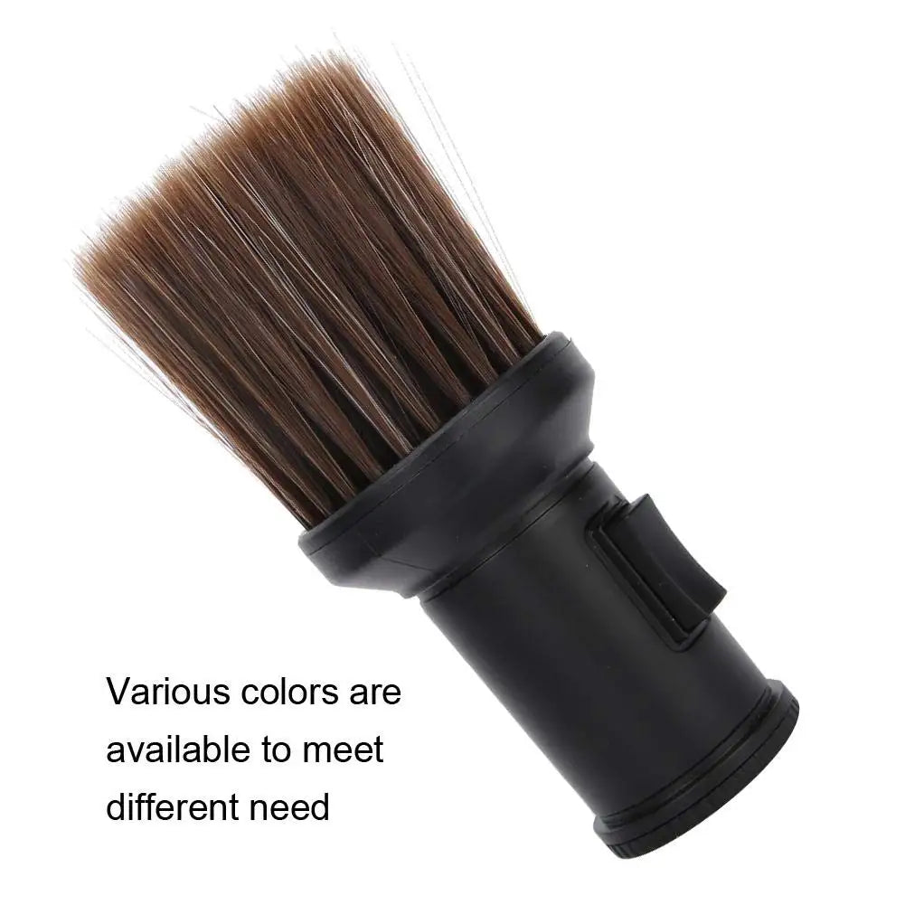 Cepillos de cuello para barrer el cabello de peluquero profesional, cepillo quita-polvo facial para peluquería, accesorio para herramientas de corte de pelo de barbería